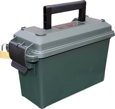 MTM Case-Gard AC30T11 30 Cal Tall Ammo Can Forest Green with Dual Latch