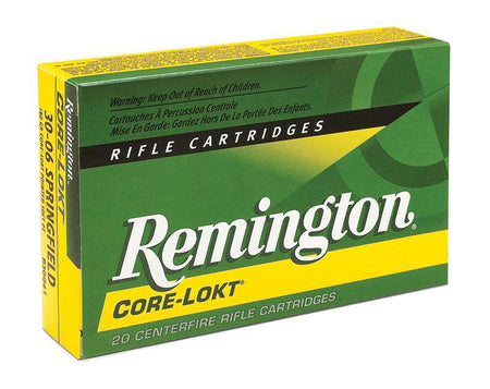 Remington .338 Winchester Magnum Core-Lokt 250 grain Core Lokt Pointed Soft Point ammunition