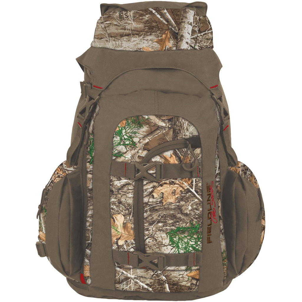 Fieldline Glenwood Canyon Camo Frame Pack Realtree Edge Spotting Scope Pocket