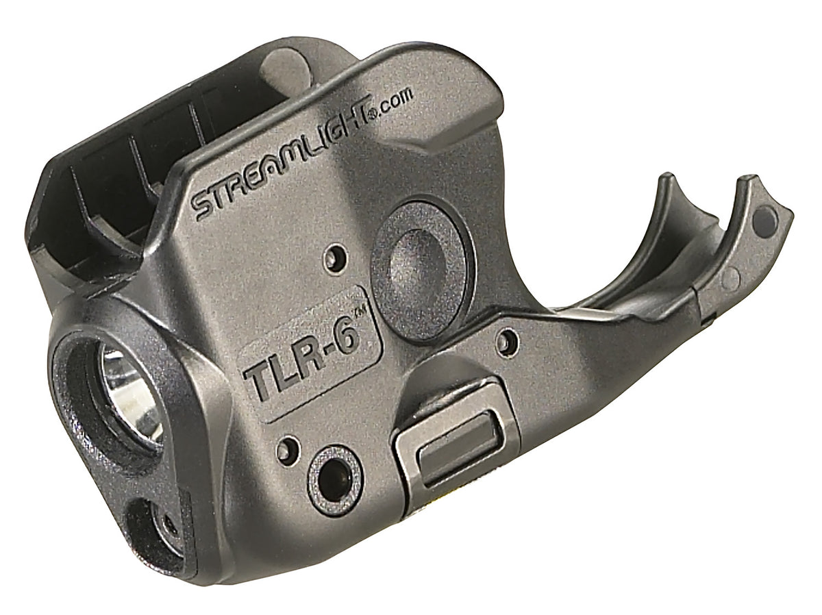 Streamlight 69275 TLR-6 Compact Weapon Light Black LED/Red Laser 100 Lumens Sig P238/P938