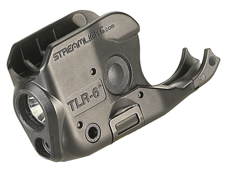 Streamlight 69275 TLR-6 Compact Weapon Light Black LED/Red Laser 100 Lumens Sig P238/P938