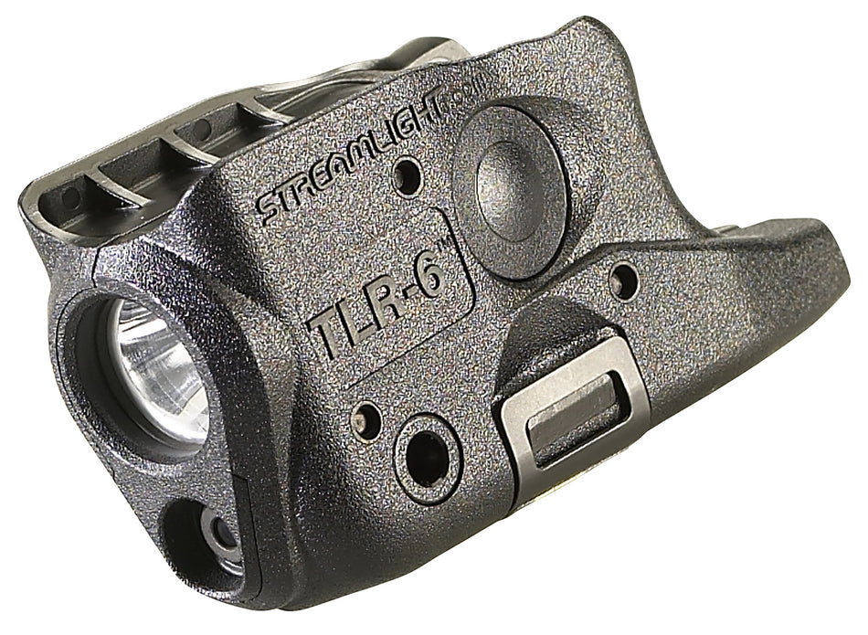 Streamlight 69272 TLR-6 Tactical Light Black 100 Lumens White LED/Red Laser Glock Subcompact