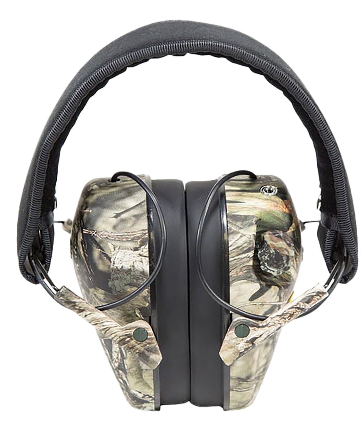Caldwell E-Max 23 dB Low-Profile Over-the-Head Electronic Muff Mossy Oak Break-Up Pattern