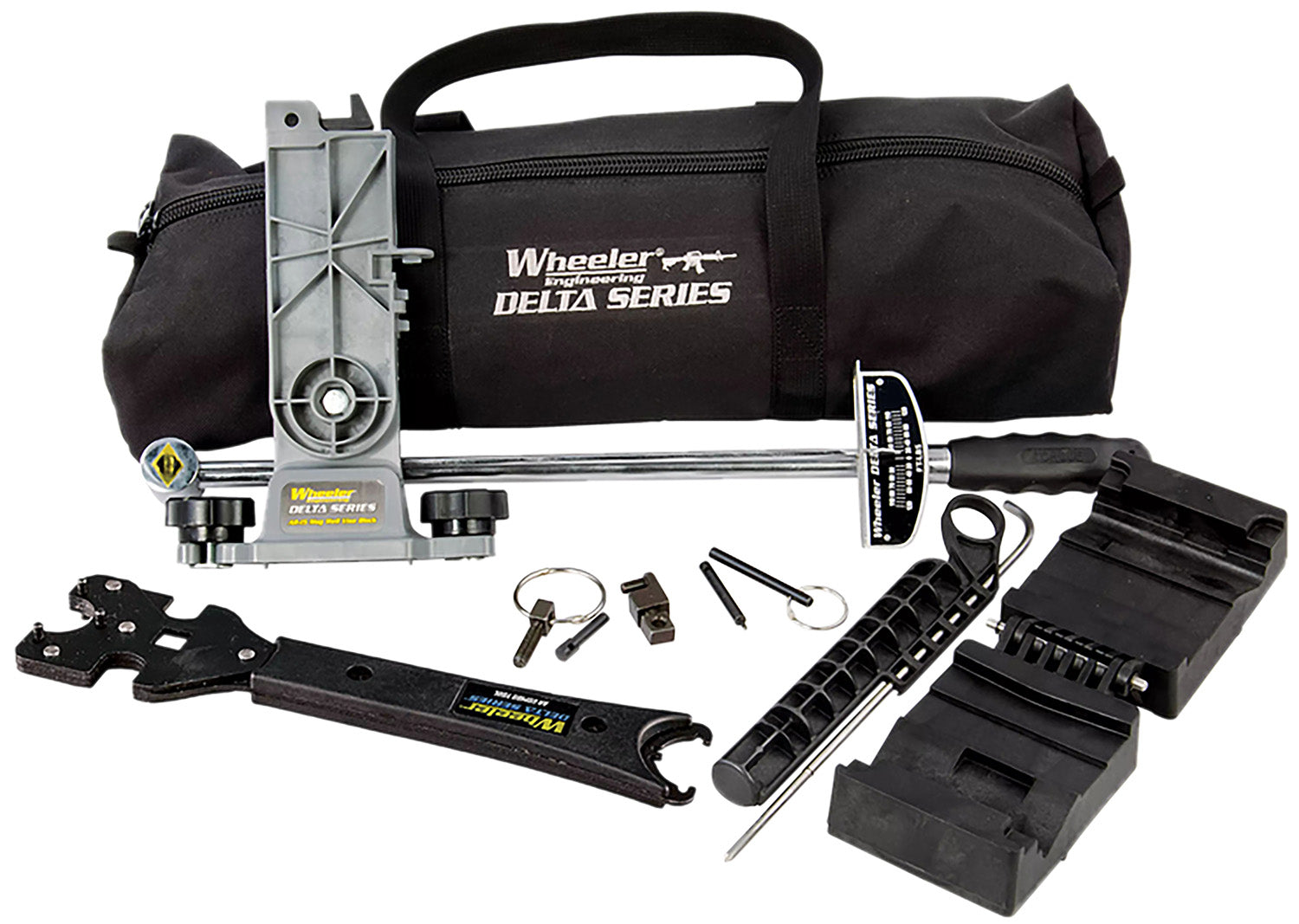 Wheeler 156111 AR15 Armorer's 7-Piece Essentials Kit, Black
