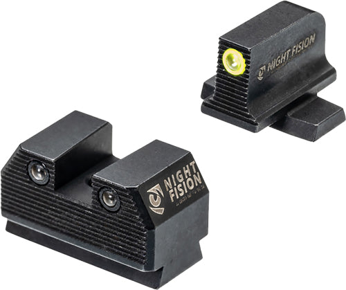 Night Fision Tritium Co-Witness Sights SIG Sauer P320 P365 Yellow Front
