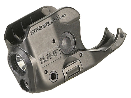 Streamlight 69276 TLR-6 Tactical Weapon Light Black 100 Lumens Red Laser Kimber Micro