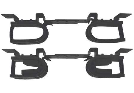 Rugged Gear 10075 Vehicle Overhead Double Hook Gun Rack Black Steel 2 Long Guns