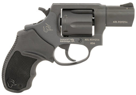 Taurus 2-85621-MA 856 *MA Compliant Small 38 Special +P 6 Shot 2" Matte Black Alloy Steel Barrel, Cylinder & Frame, Black Rubber Grips, Transfer Bar Safety, Exposed Hammer