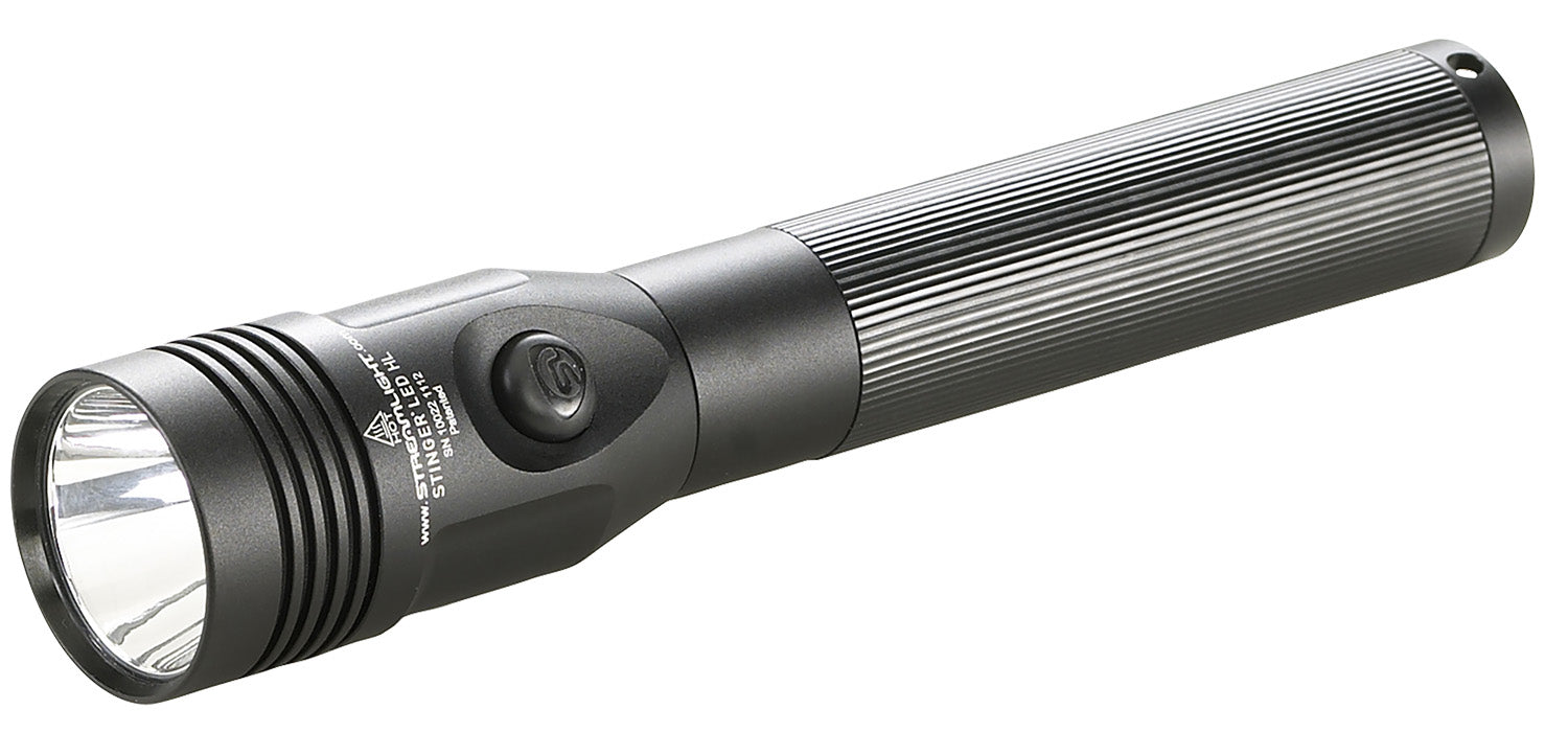 Streamlight 75431 Stinger LED HL Handheld Flashlight Black 200/400/800 Lumens White C4 LED