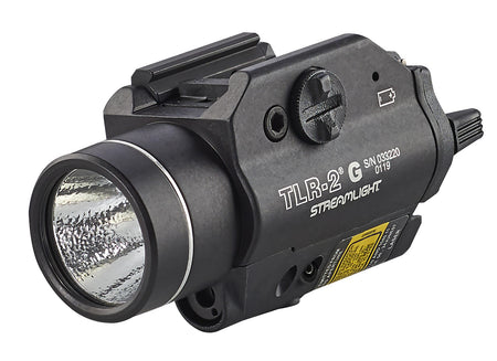 Streamlight 69250 TLR-2 G Rail-Mount Gun Light Black 300 Lumen LED Integrated Green Laser
