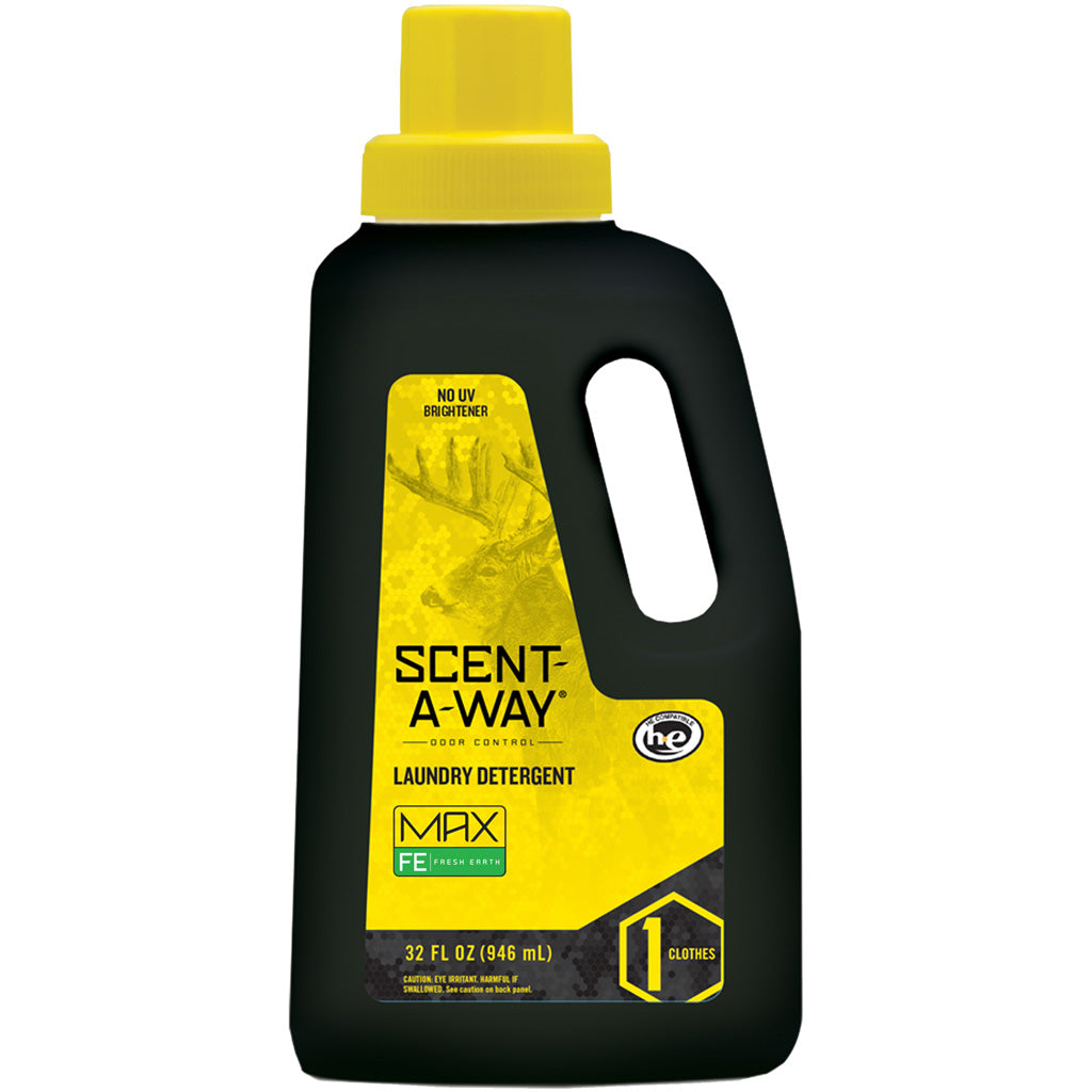 Scent-A-Way MAX Hunting Laundry Detergent Fresh Earth 32 oz.