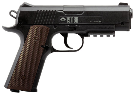 Crosman 40001 .177 Cal CO2 1911 Air Pistol 20+1 Fixed Sights Polymer Grips