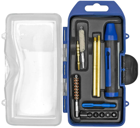 DAC GunMaster .22 Caliber Handgun Cleaning Kit 14 Pieces Blue/Black
