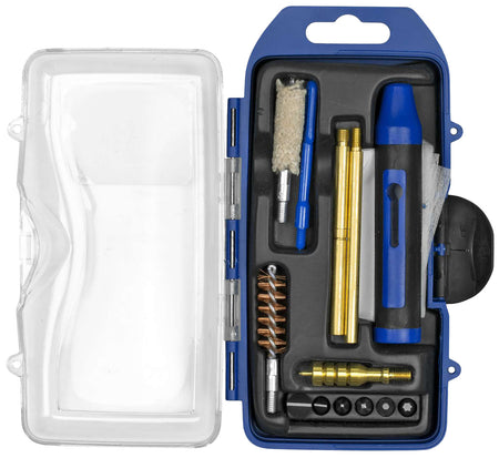 DAC GunMaster .40 Cal/10mm Handgun Cleaning Kit 14 Pieces Blue/Black