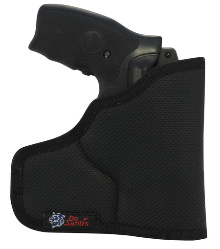 DeSantis Gunhide M33BJN3Z0 Nemesis Ammo Pocket Holster for S&W J Frame 2" Barrel Ambidextrous