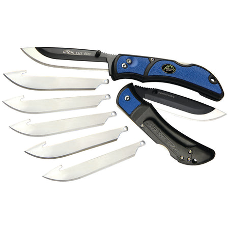 Outdoor Edge Razor-Lite EDC Pocket Knife Blue 3 in.