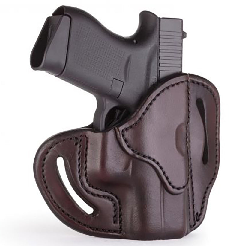 1791 Gunleather Optic Ready Compact Holster, Signature Brown, Right Hand