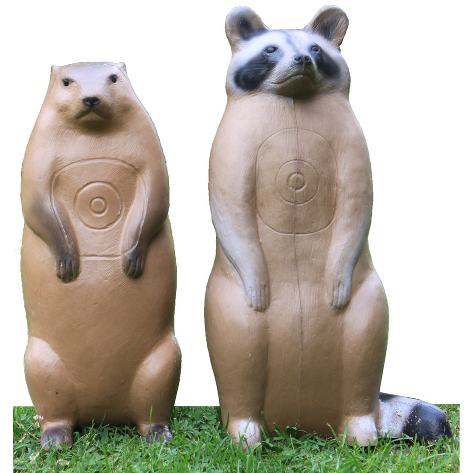 Big Shot Pro Hunter 3D Self-Healing Foam Raccoon and Groundhog Target