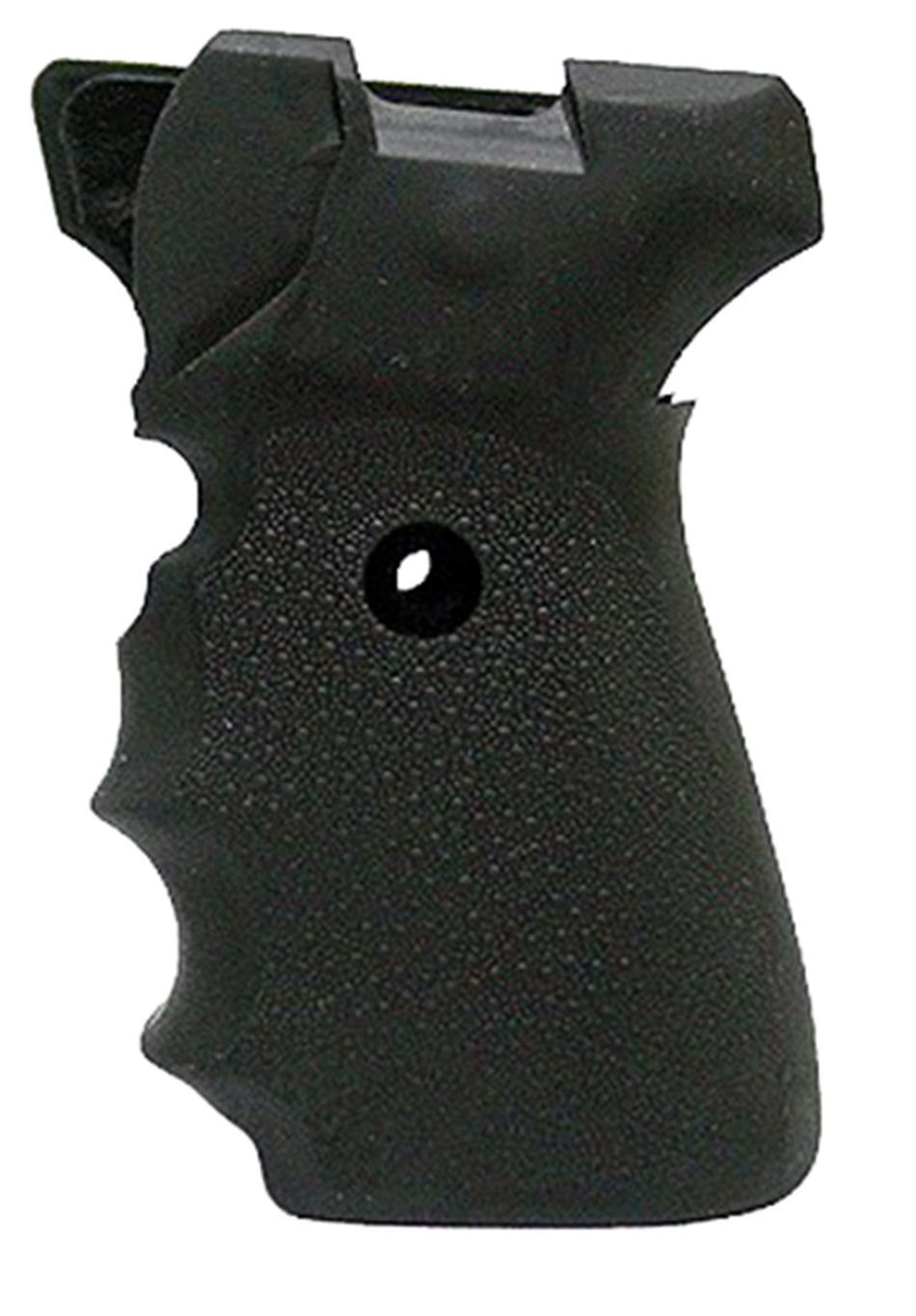 Hogue 31000 Rubber Pistol Grip Black Cobblestone with Finger Grooves for Sig P239