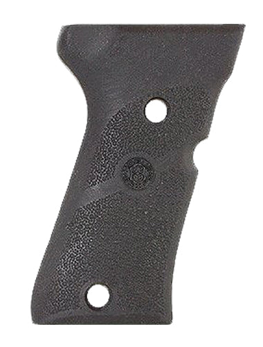 Hogue 93010 Black Rubber Cobblestone Grip Panels fits Beretta 92 Compact