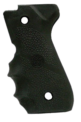 Hogue 92000 Finger Groove Black Rubber Grip for Beretta 92F 96