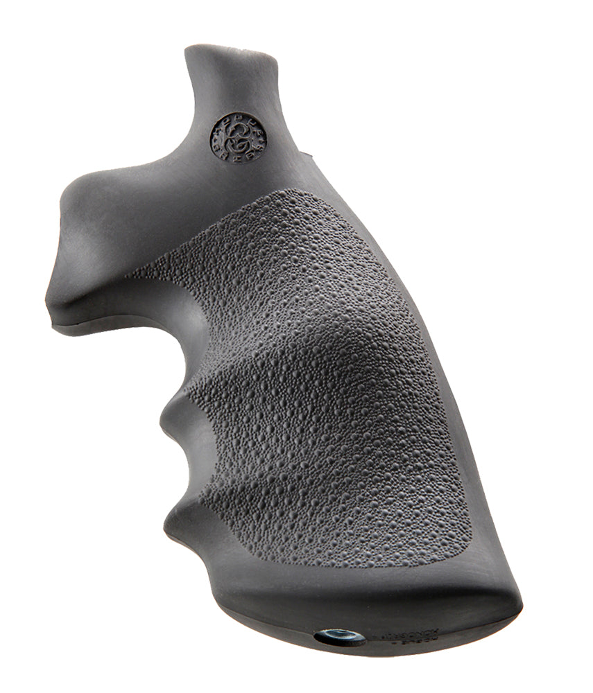 Hogue 19002 Black Rubber Conversion Monogrip Finger Grooves for S&W K L Frame Round Butt