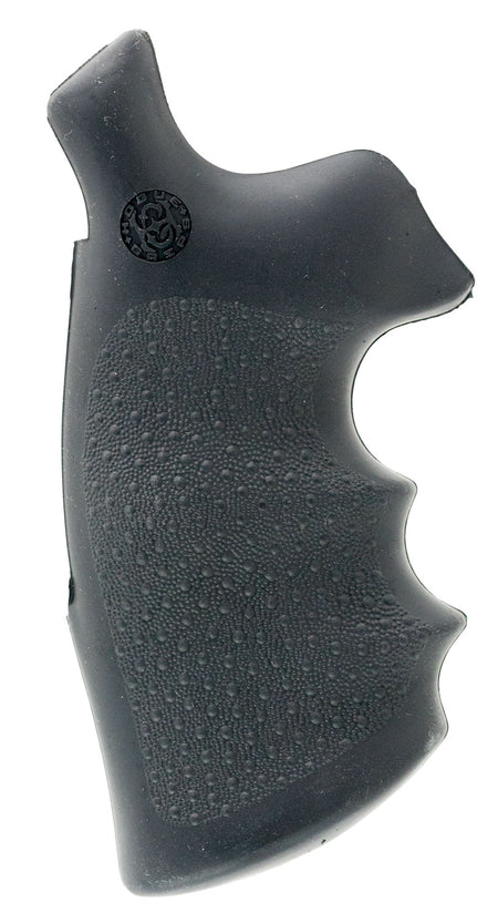 Hogue 25002 Black Rubber Conversion Monogrip Finger Grooves for S&W N Frame Round Butt