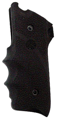 Hogue 82000 Finger Groove Black Rubber Grip Fits Ruger Mark II Mark III