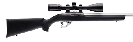 Hogue OverMolded Pillar-Bedded Black Stock for Ruger 10/22 with Standard Barrel Channel