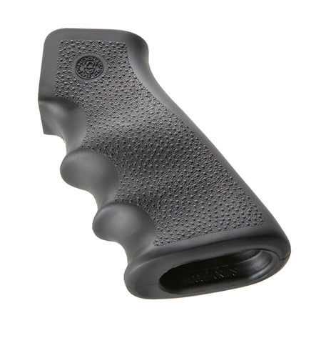 Hogue 15000 Finger Groove Black Rubber OverMolded Grip for AR-15 M16
