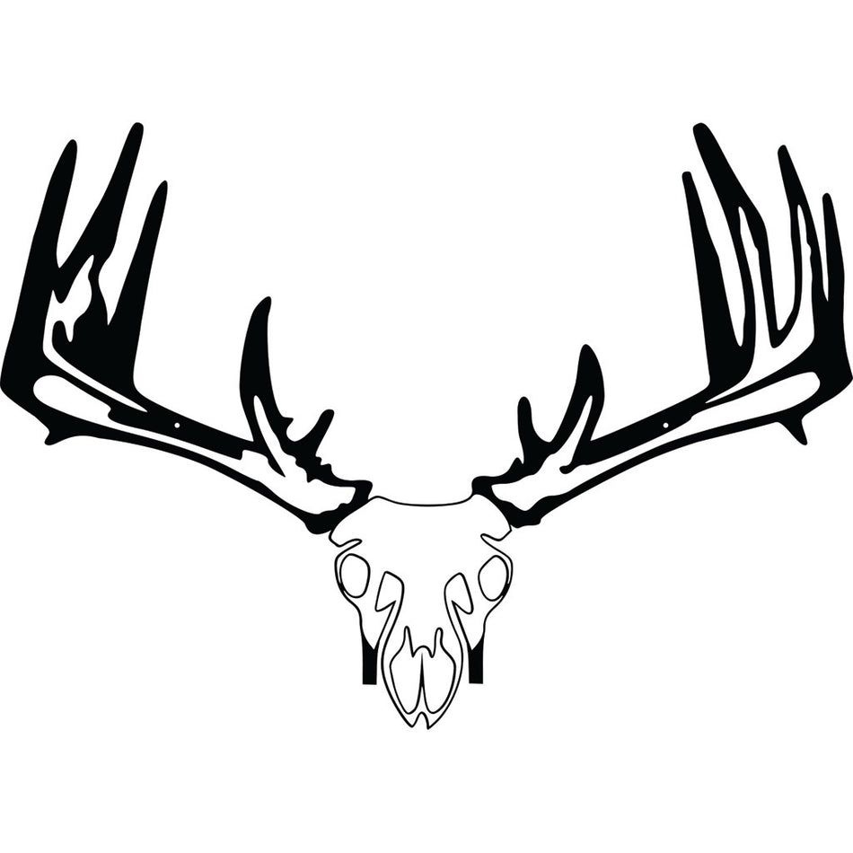 Raxx Whitetail Skull Bow and Crossbow Wall Rack