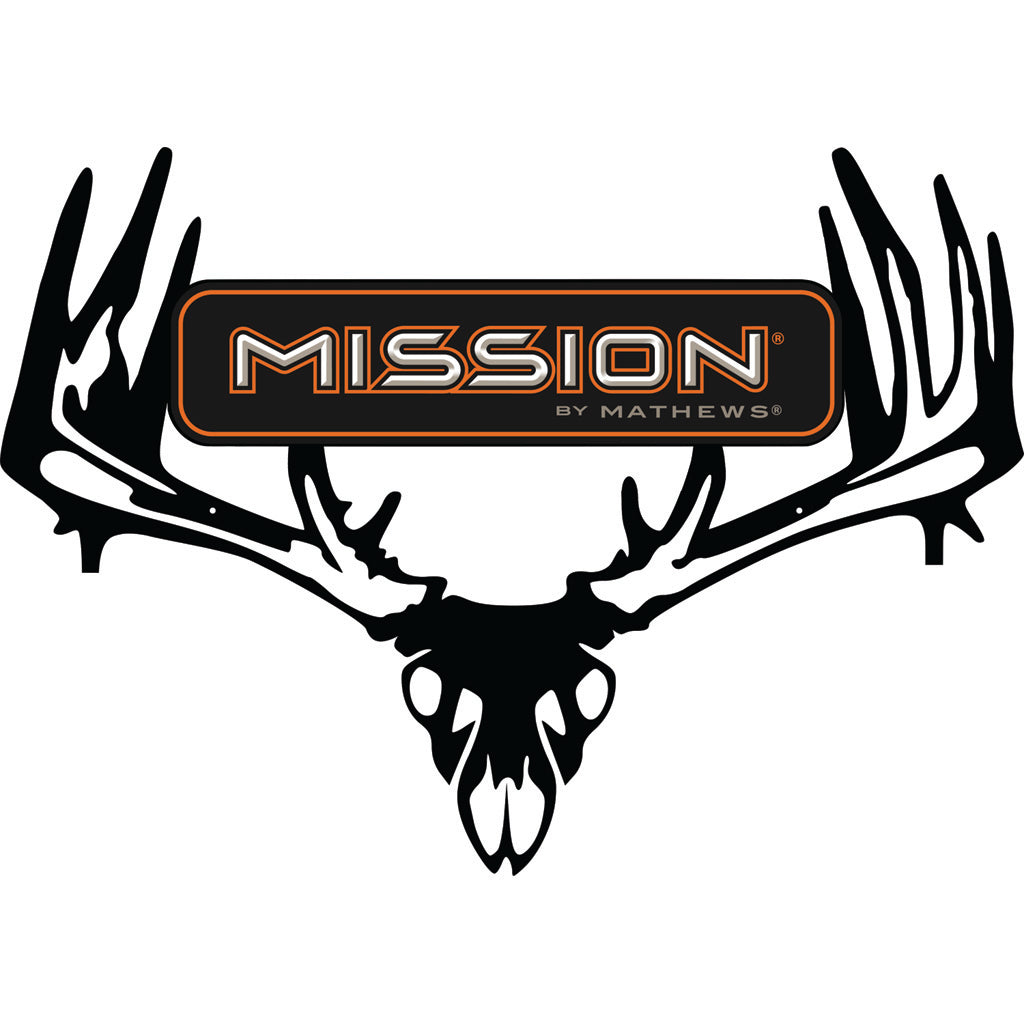 Raxx Mission Archery Logo Bow Wall Rack