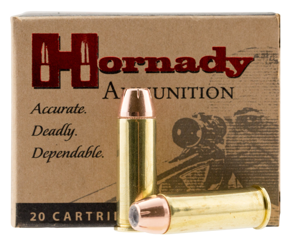 Hornady .44 Magnum Custom 300 grain Hornady XTP Hollow Point ammunition