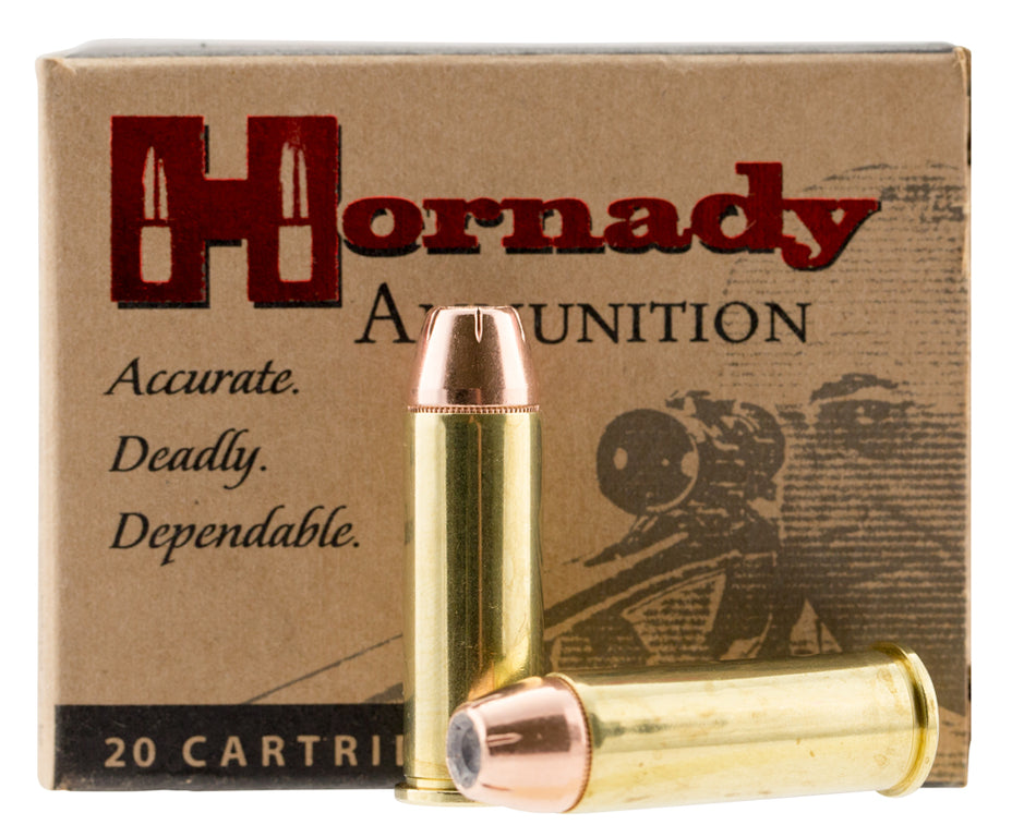 Hornady .44 Magnum Custom 300 grain Hornady XTP Hollow Point ammunition