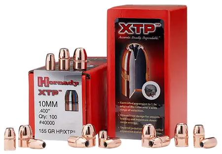 Hornady 35571 XTP .355 124gr Hollow Point Reloading Bullets 100 Per Box