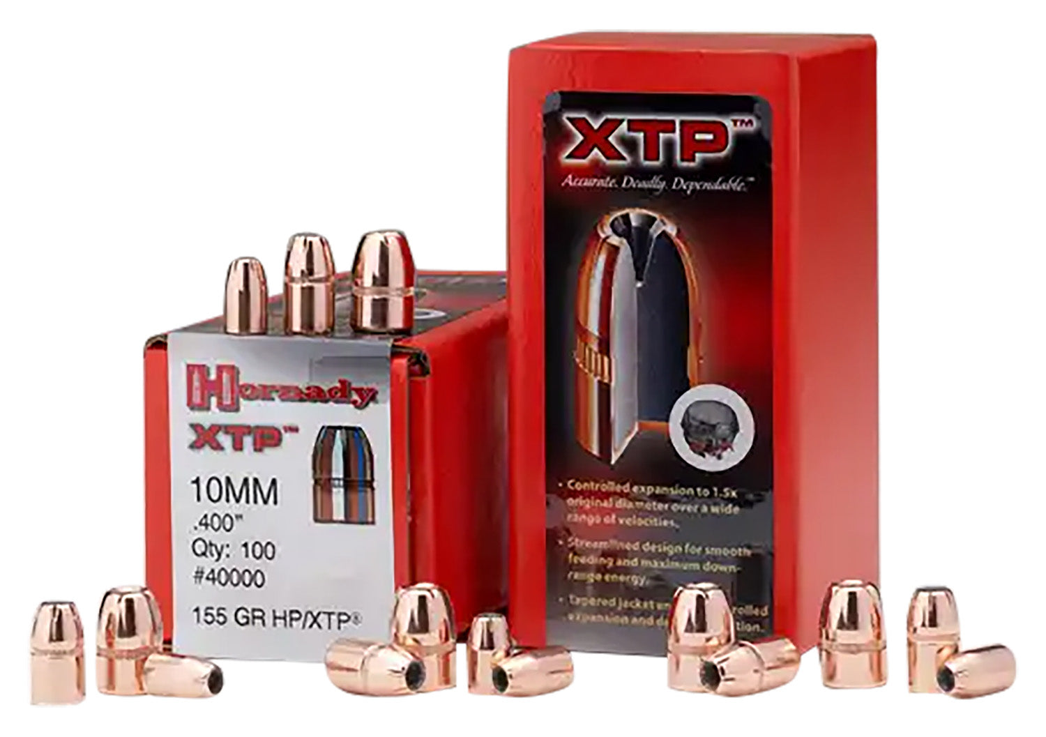 Hornady 35700 XTP .357 110gr Hollow Point Reloading Bullets 100 Per Box