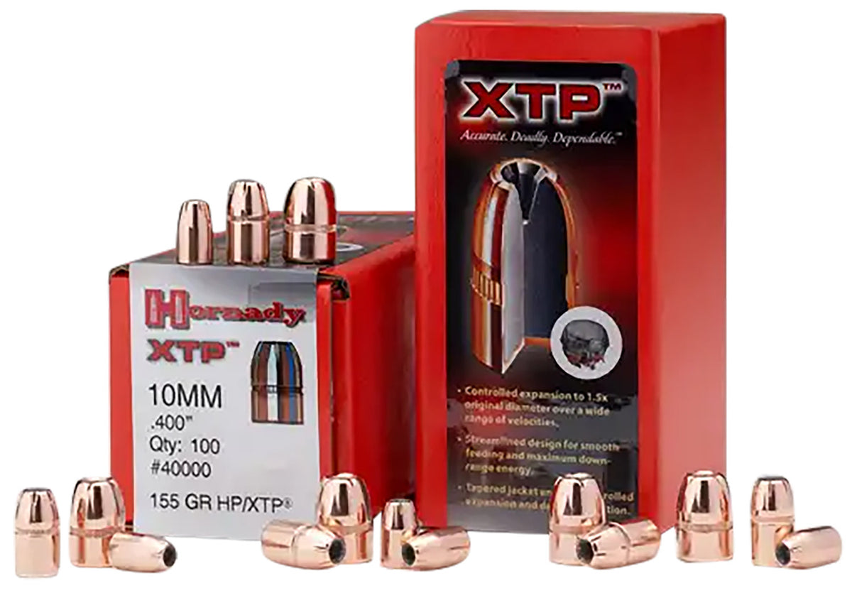 Hornady 44050 XTP .430 Diameter 180 gr HP Component Bullets 100 Per Box