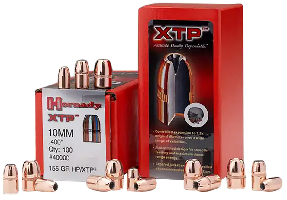 Hornady 44200 XTP .430 Diameter 240 gr HP Component Bullets 100 Per Box
