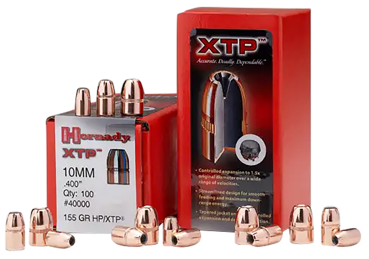 Hornady 44280 XTP .430 Diameter 300 gr HP Component Bullets 50 Per Box