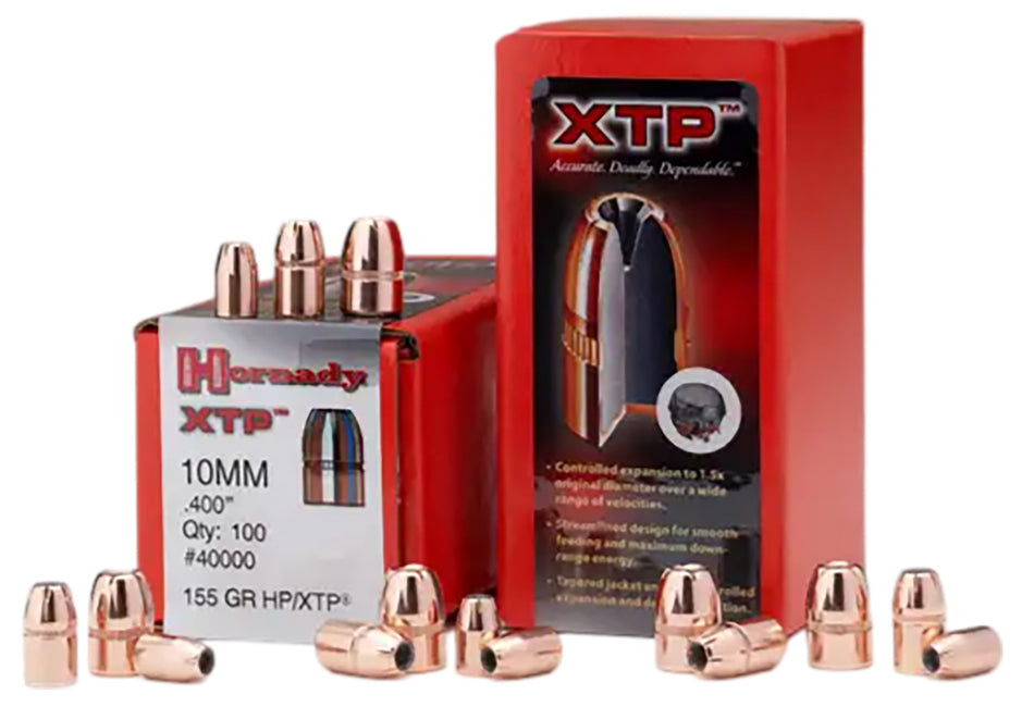 Hornady 45100 XTP .451 Diameter 185 gr HP Component Bullets 100 Per Box