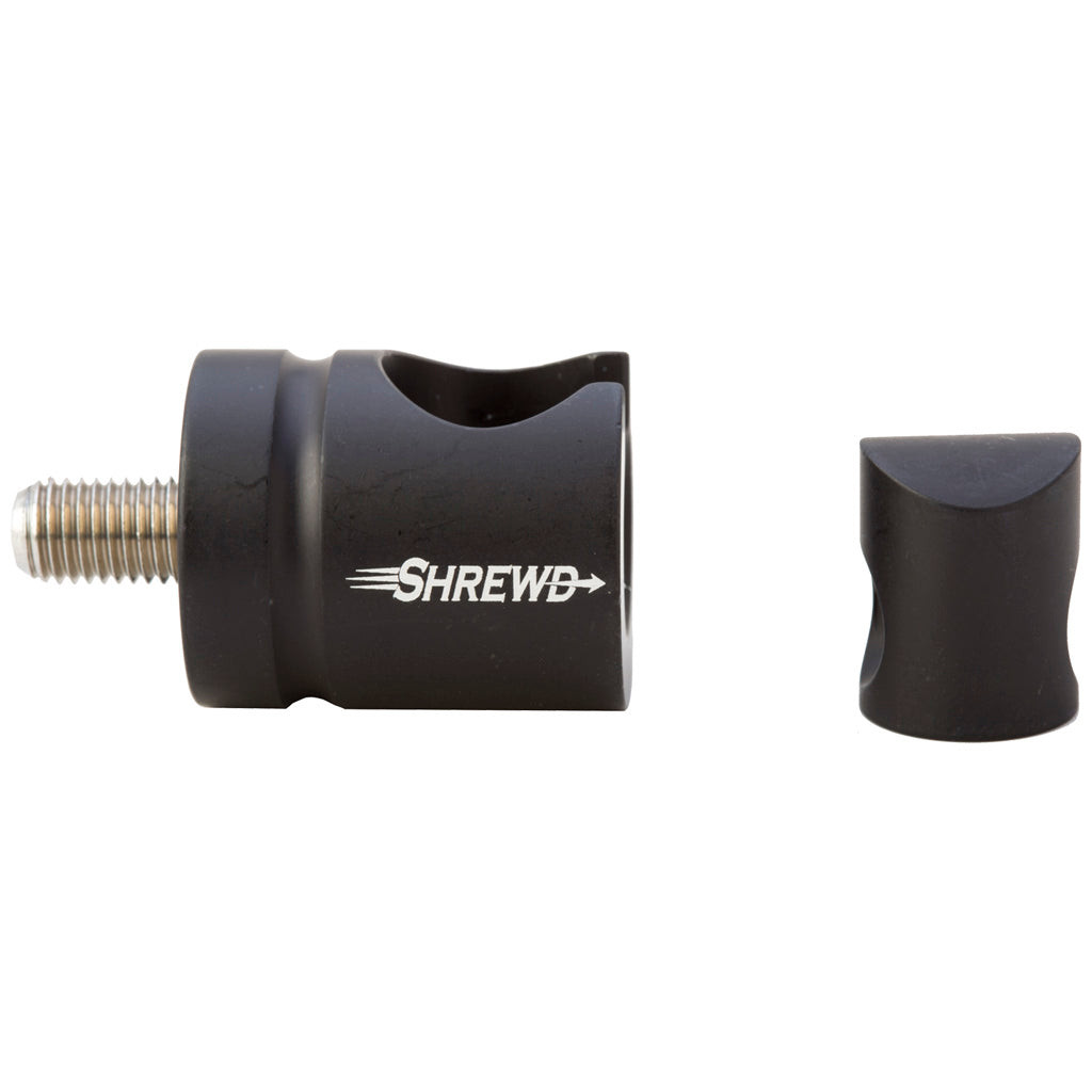 Shrewd Straight Quick Disconnect for Bow Stabilizers Matte Black