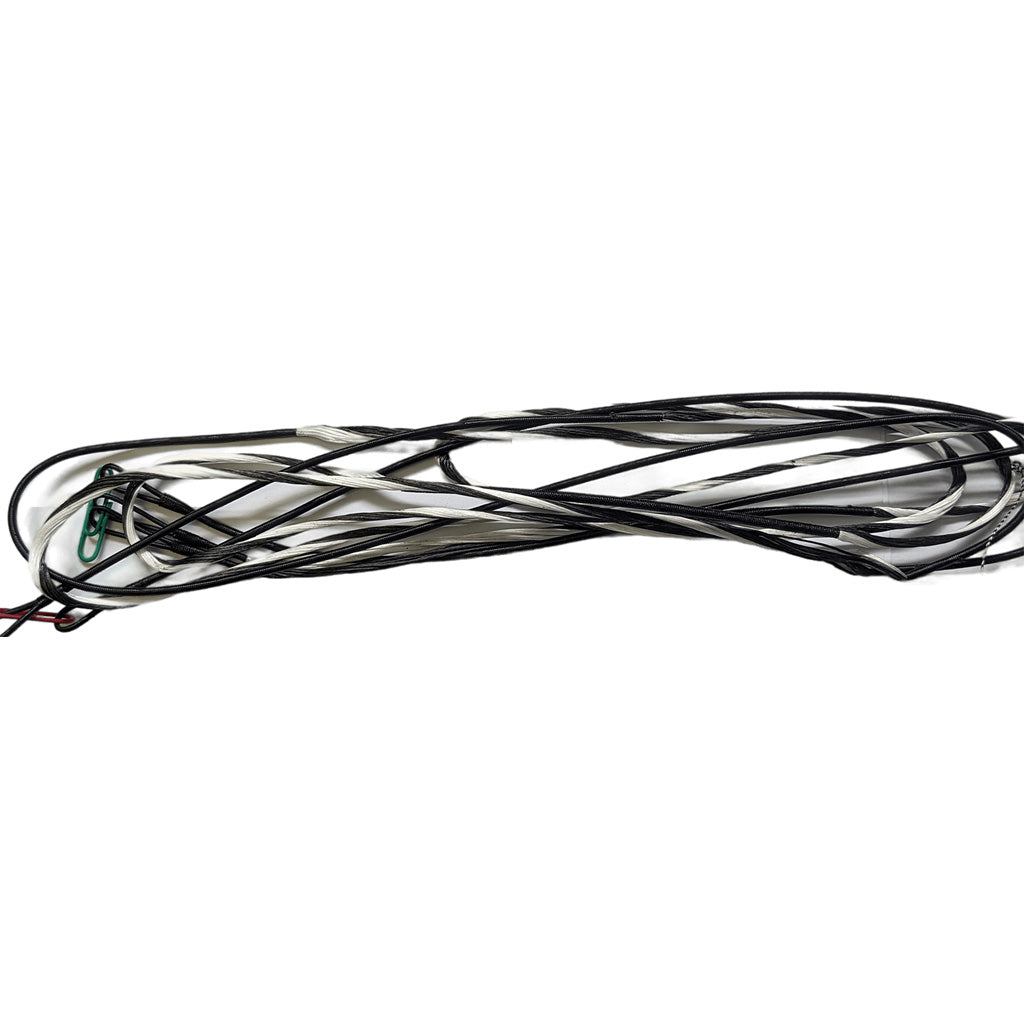 J and D D97 String and Cable Kit for Genesis Bow White/Black