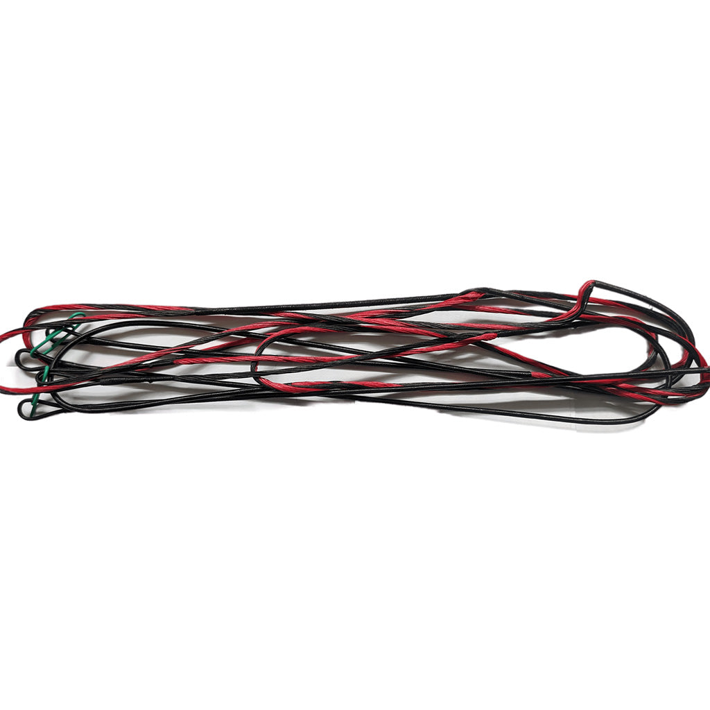 J and D D97 String and Cable Kit for Genesis Bow Black/Red