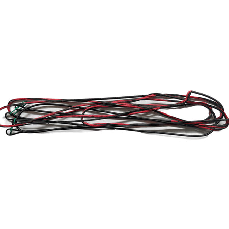 J and D D97 String and Cable Kit for Genesis Bow Black/Red