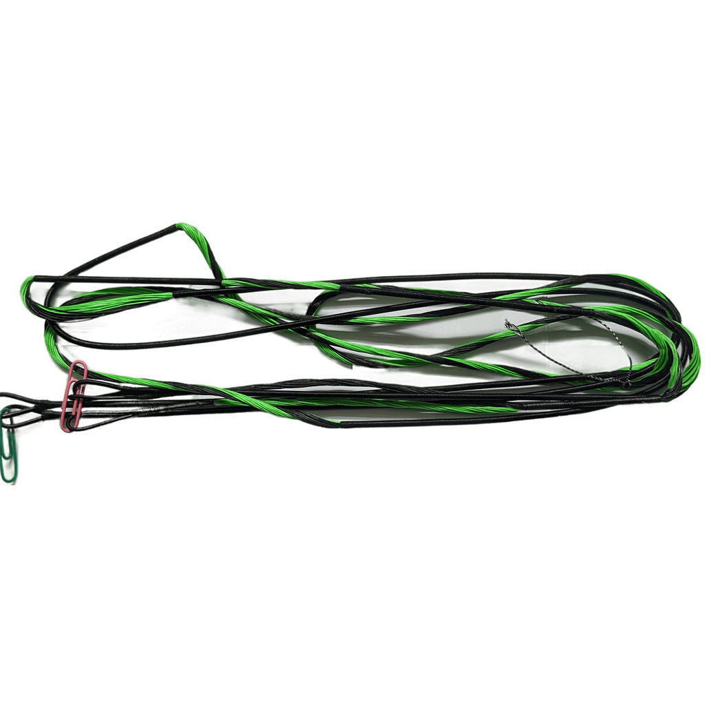 J and D D97 String and Cable Kit for Genesis Bow Black/Flo Green