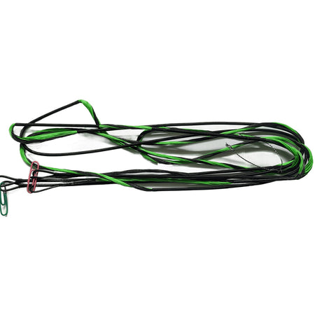 J and D D97 String and Cable Kit for Genesis Bow Black/Flo Green
