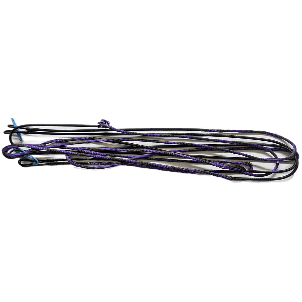 J and D D97 String and Cable Kit for Genesis Bow Black/Purple