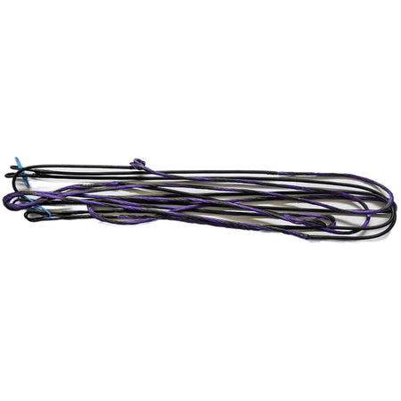 J and D D97 String and Cable Kit for Genesis Bow Black/Purple