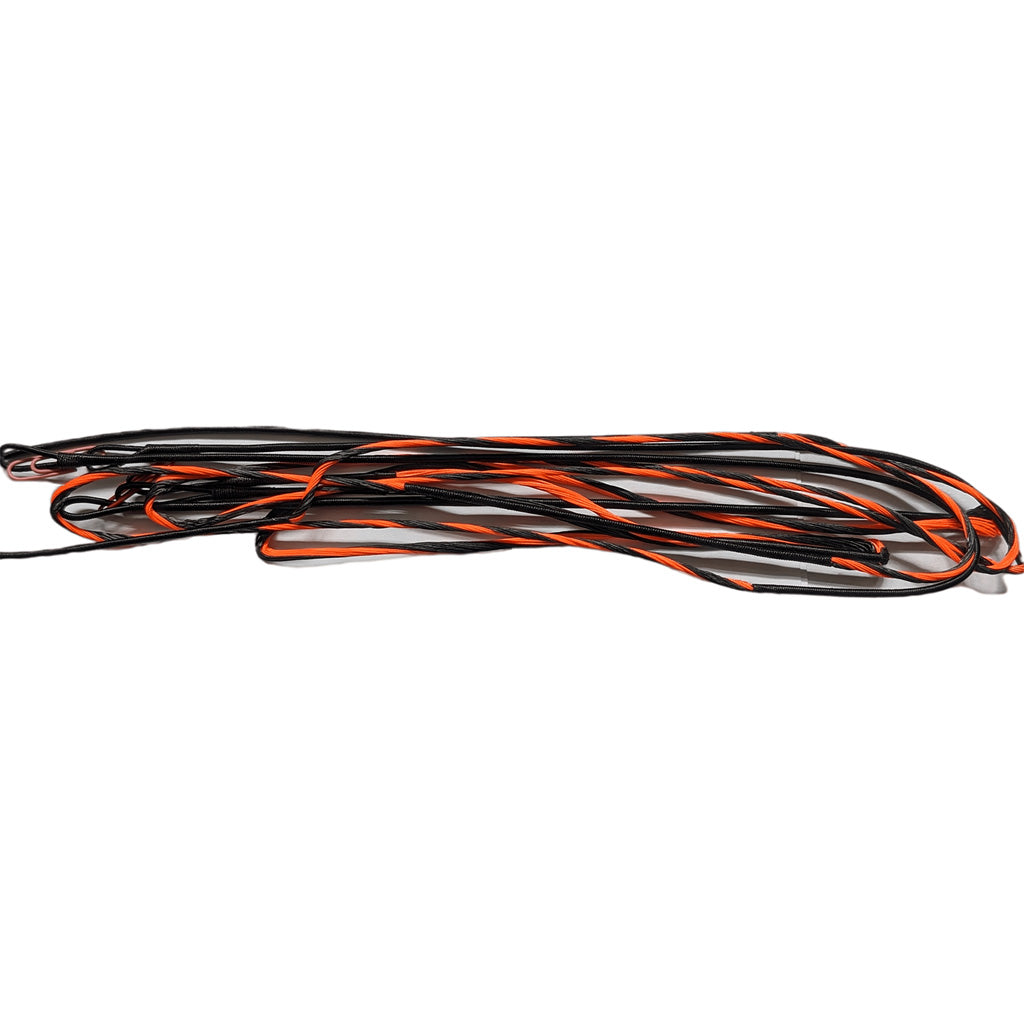J and D D97 String and Cable Kit for Genesis Bow Black/Flo Orange