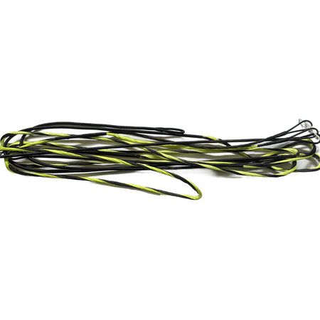 J and D D97 String and Cable Kit for Genesis Bow Black/Flo Yellow